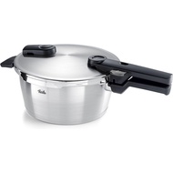 Fissler Pressure Cooker VitaQuick Premium Series - 2.5 to 4.5L, Gas & Induction Compatible, 2-Level 