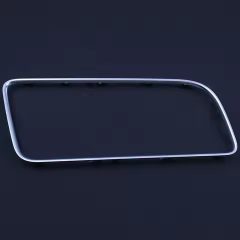 Fit For Audi A4L Q5 A5 6.5-inch / 7-inch Display Frame Navigation Screen Frame Display Frame Silver