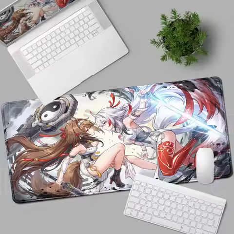 Ye Shunguang Mouse Pad New Anime Girl Zenless Zone Zero ZZZ Game Character Non-slip Mousepad XXL Key