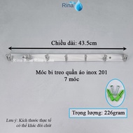 Móc bi treo quần áo móc áo inox 201 tốt giá rẻ Rina