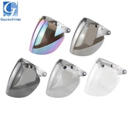 [Gazechimp] Windproof 3 Snap Visor Lens Shield Sun Shield Motorcycle Bubble Helmet Lens
