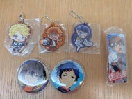 Es偶像夢幻祭ensemble stars 合奏明星 伏見弓弦 鳴上嵐 明星昴流 守澤千秋 朔間凜月 扭蛋吊飾 長形襟章 襟章