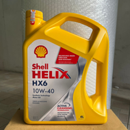 Shell helix hx6 10w-40 4L Oli Mobil MURAH
