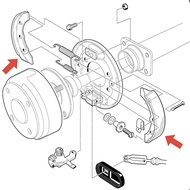 2X Golf Cart Accessories Replacement Brake Shoes for Golf Cart 27943G01 70795G01 27943-G01 70794-G01