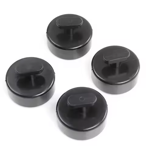 4Pcs Jack Pads for Corvette Non-Slip Rubber Pucks Design to Safe Lifting of C5 C6 C7 C8 GS Models
