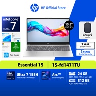 HP Notebook Intel Core Ultra 7 | RAM 24 SSD 512 | จอ 15.6" | Win 11 | 2yrs โน๊ตบุ๊ค