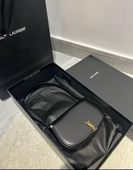 ❤❤❤YSL Saint laurent voltaire牛皮革單肩hobo包 mini 女款 黑色