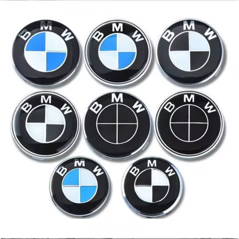 AFS BMW GROUP 4Pcs 56/68mm Car Wheel Center Hub Cap BMW E87 M Performance E36 E46 E60 E90 E91 E92 E9