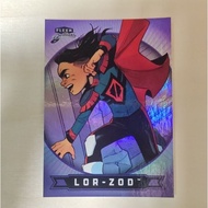 2025 Fleer DC Brilliant Superman - Lor-zoo Purple Foil