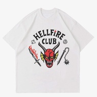 Sunshine.IDN KAOS HELLFIRE CLUB BY STRANGER THINGS | T-SHIRT BAJU HELLFIRE CLUB | KAOS STRANGER THIN