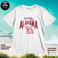 ALABAMA SOUVENIR T-SHIRT 37 WITH HANG PREMIUMTAG MADE IN 30S COTTON PREMIUM SOUVENIR GIFT