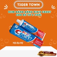 Crest Kids Cavity Protection Toothpaste Safe for Children, 130 gram tube, American product