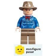 jw096 Lego Jurassic World Jurassic Park 76956 - Alan Grant Minifigure - New
