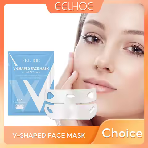 Collagen Moisturizing Facial Mask V-Shaped Firming Lifting Face Masks Hyaluronic Acid Brightening Hy