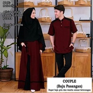 Baju Couple Keluarga Lebaran 2022/Baju Couple Muslim Couple Ber