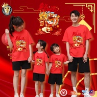 新年衣服 CNY 03 Chinese New Year 2026 HORSE 马年新年衣服 FAMILY SET TShirt Cotton Short Sleeve Baju Lelaki Wan