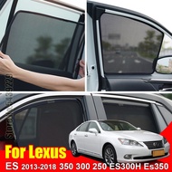 Car Magnetic Sunshade For Lexus ES 2013-2018 350 300 250 ES300H Es350 Car Sun Visor Accessories Window Cover Sun Shade Curtain Mesh Shade Blind Custom