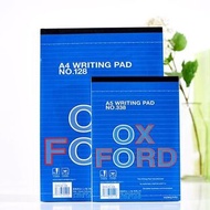 KOKUYO Writing Pad lines sheets / Blank sheets A4 70頁拍紙簿 拍紙本 豎翻頁筆記簿 横線作業簿 / 空白簿