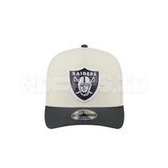 Raiders Cream White A-Frame 9forty Adjustable