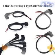HILDAR E-bike Charging Plug 6 Styles Cable Wire Connector Interface Cable Wire T Type Cable