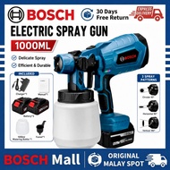 BOSCH 9980VF Cordless Paint Sprayer Electric Paint Spray Gun Battery Operated Spray Tool Mesin Penge