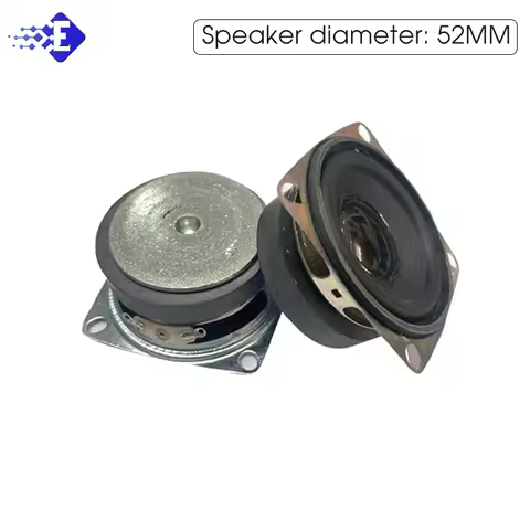 2 Inch Full Range Speaker Waterproof 4 Ohm 3W Bluetooth Speaker 52MM Bass Speaker For Charge 3 Repai