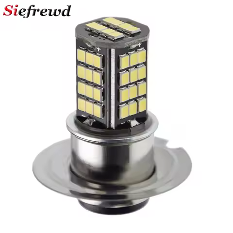 1Pc P42D Headlight Bulb Motorbike LED Motorcycle Scooter Moped ATV Front Headlamp High Low Beam 2835