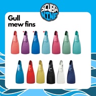 [ผ่อน 0%]Gull Mew Full Foot Fins ฟินดำน้ำ ยี่ห้อ gull รุ่น Mew แบบ fullfoot