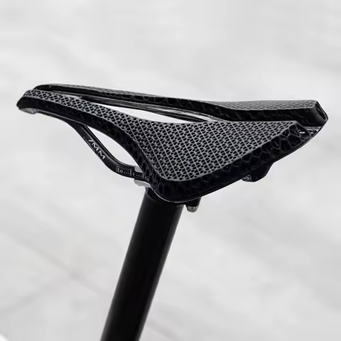 GUB 3D Printed Bicycle Saddle Carbon Fiber Ultralight Hollow Breathable MTB Mountain Road Bike Cycli