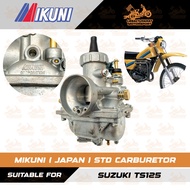 CARBURETOR SUZUKI TS125 (100% JAPAN MIKUNI) PART NUMBER VM24-9186 13200-48111
