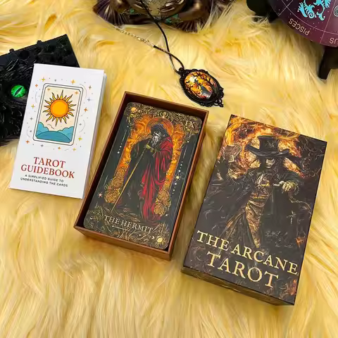 12X7cm The Arcane Tarot Card Game