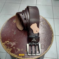 RUSH RIDER 100% GENUINE LEATHER BELT REAR LEATHER TALI PINGGANG KULIT LELAKI