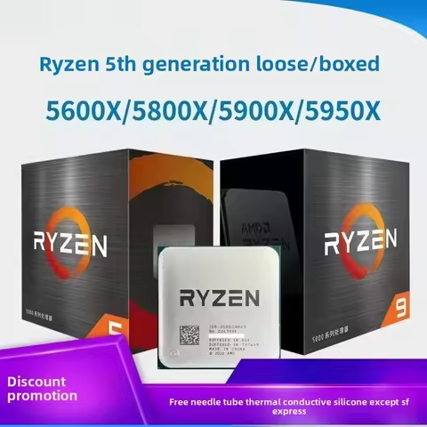 AM D R5 5600X 5600 5500 cpu r7 5700x 5800x 5500x3d r3 5950x