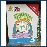 ❡ ◷ ◪ ESSENTIAL ENGLISH grade 3,2017 ed.(used book)