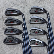 CALLAWAY Big Bertha Golf Iron Set 3-4-5-6-7-8-9-Pw •RCH 90 Graphite Regular Flex R - Japan PreOwned