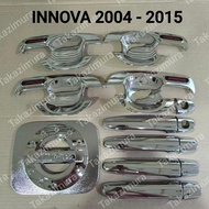Chrome Outer & Tank Handle Cover Package for New Innova 2009 2010 2011 2012 2013 2014 2015 Innova Ac