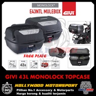 GIVI BOX E43NTL E43NTL-ADV MULEBOX 43 LITER MONOLOCK ITALY YAMAHA LC135 Y15ZR HONDA RS150 RS-X ADV