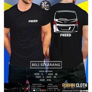 Honda Freed Rear Car T-Shirt Automotive Clothes