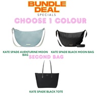 [KATE SPADE BUNDLE] KATE SPADE TOTE & MOON BAG
