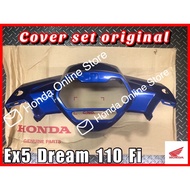 Cover Set Honda Ex5 Dream 110 Fi [ BLUE ] 100% HONDA Original