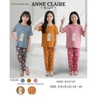 ANNE CLAIRE Girls' Long Pants CP Set Size 4 - 6 - 8 - 10 - 12 - 14 - 16 - 18 E 920, E 930, E 933, E 