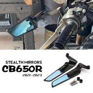 For HONDA CB650R Accessories Stealth Mirrors CB 650R Motorcycle Adjustable Winglets CB650R CB 650 R 