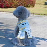 Dog clothes Pet clothes Cat clothes Chinese style dog vest dog Tang suit Dog costume Puppy clothes