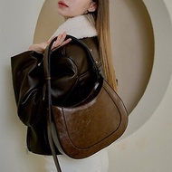 韓國DANA BAG | 灰褐色 | 大容量 手袋 單肩包