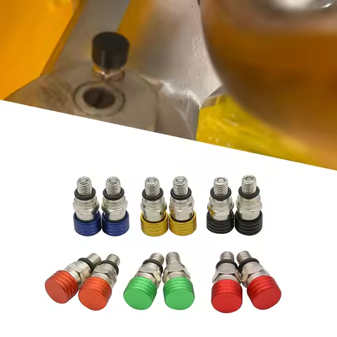 M5x0.8 Fork Air Bleeder Valves For Honda CRF150R CRF250R CRF250X CRF450R CRF450X CR80 CR85 CR125 CR2