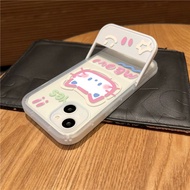 Yes Cat Stand Phone Case for Xiaomi Poco F7 F6 X6 X5 X4 GT F3 F5 M4 M3 Pro 5G Redmi 13C  Note 14 13 