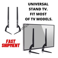Universal Stand TV Kaki Tv 32 / 40 / 42 / 43 / 48 / 49 / 50 / 55 Inch Ready Stock Senang Pasang Suit