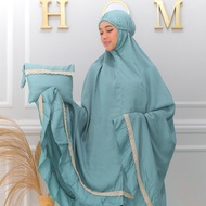 Mukena POLOS JUMBO RENDA Dewasa FARA Arnisa Official