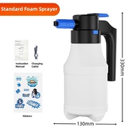Wireless Portable Car Foam Sprayer Large Capacity Electric Foam Mist Spray Bottle For Gardening Hous