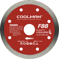 COOLMAN 110MM F88 TILE / MARBLE CUTTING DISC